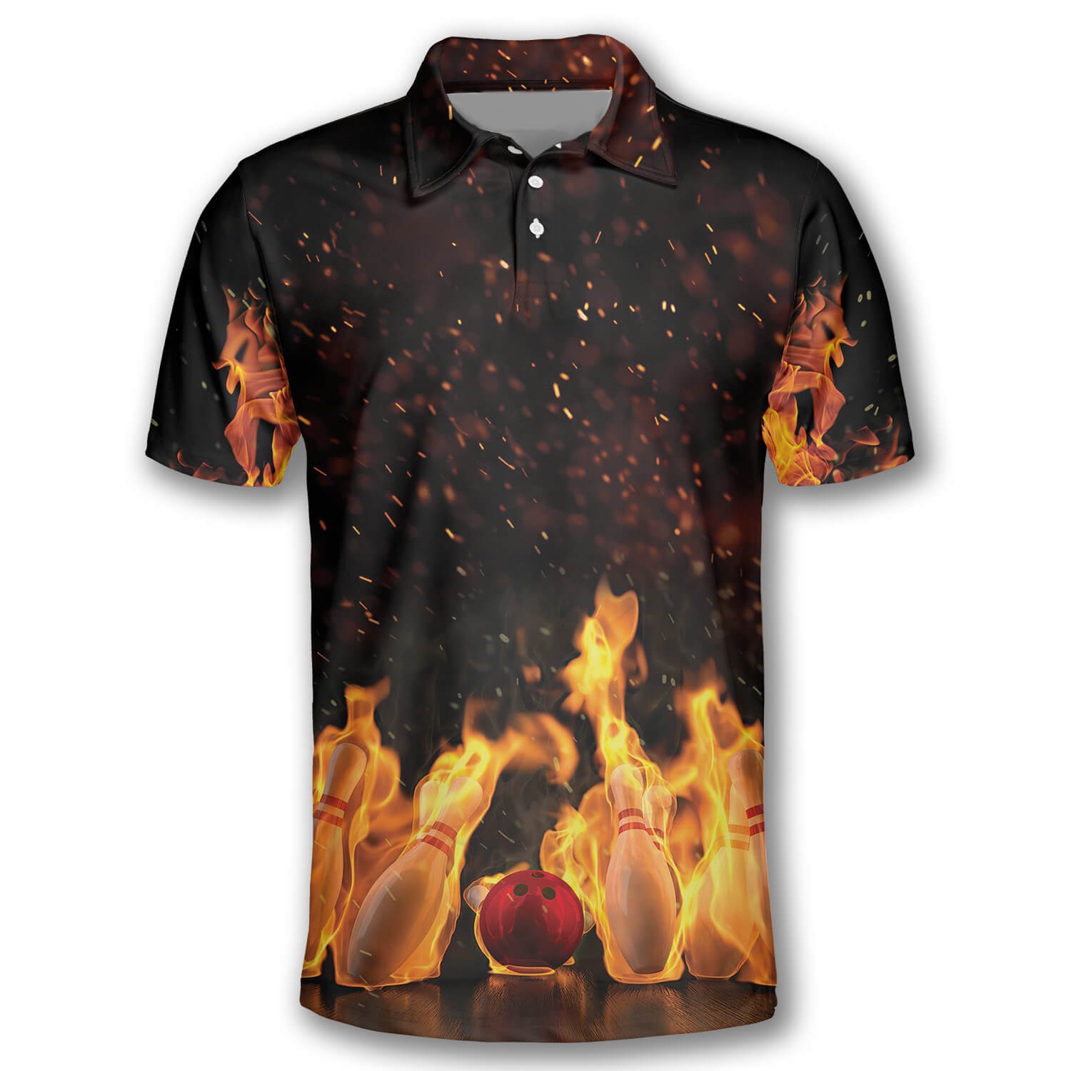 3D Printing Bowling Polo Shirt Harajuku Streetwear Summer Tops Sleeveless T-Shirt Fitness Unisex Clothing