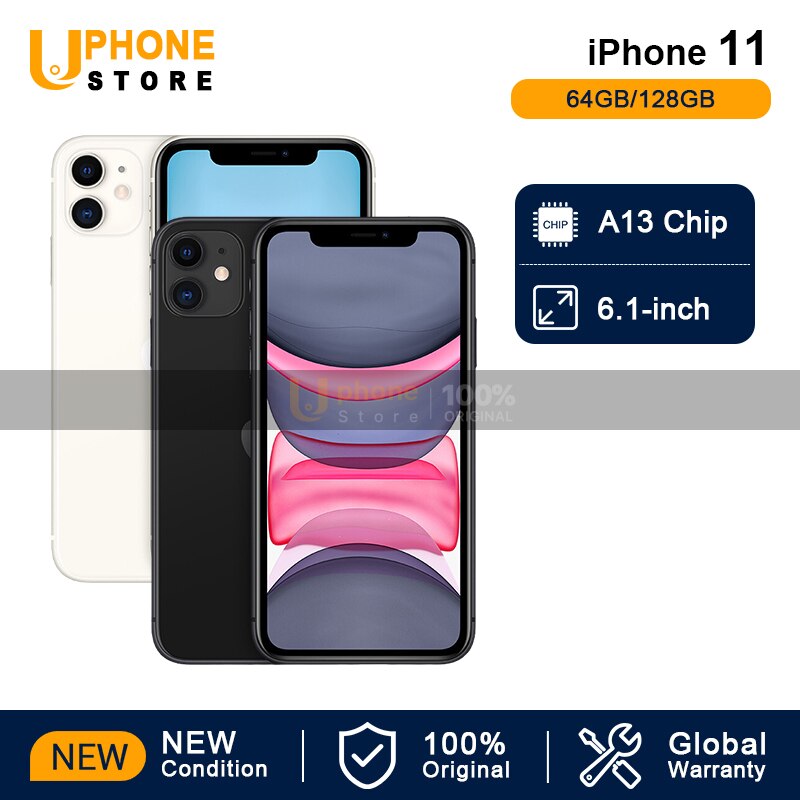 NEW Apple iPhone 11 2020 A13 Bionic Chip 64GB / 128GB Smartphone