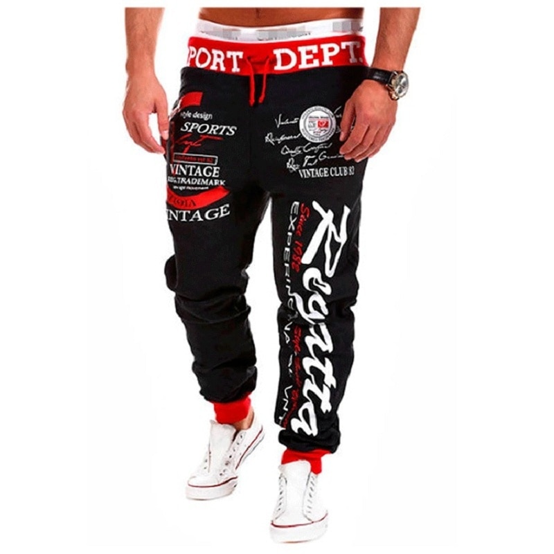 KB Mens Joggers Casual Pants Fitness Men Sportswear Tracksuit Bottoms Skinny Sweatpants Trousers Black Gyms Jogger Track Pants