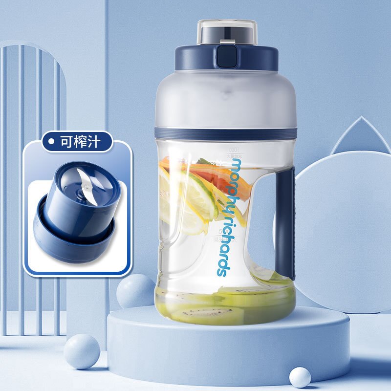 1000ML  Portable Blender Bottle 70W Powerful Fresh Juice Blender 2 In 1 Accompanying Cup Orange Juicer Mixers  Electric Blender