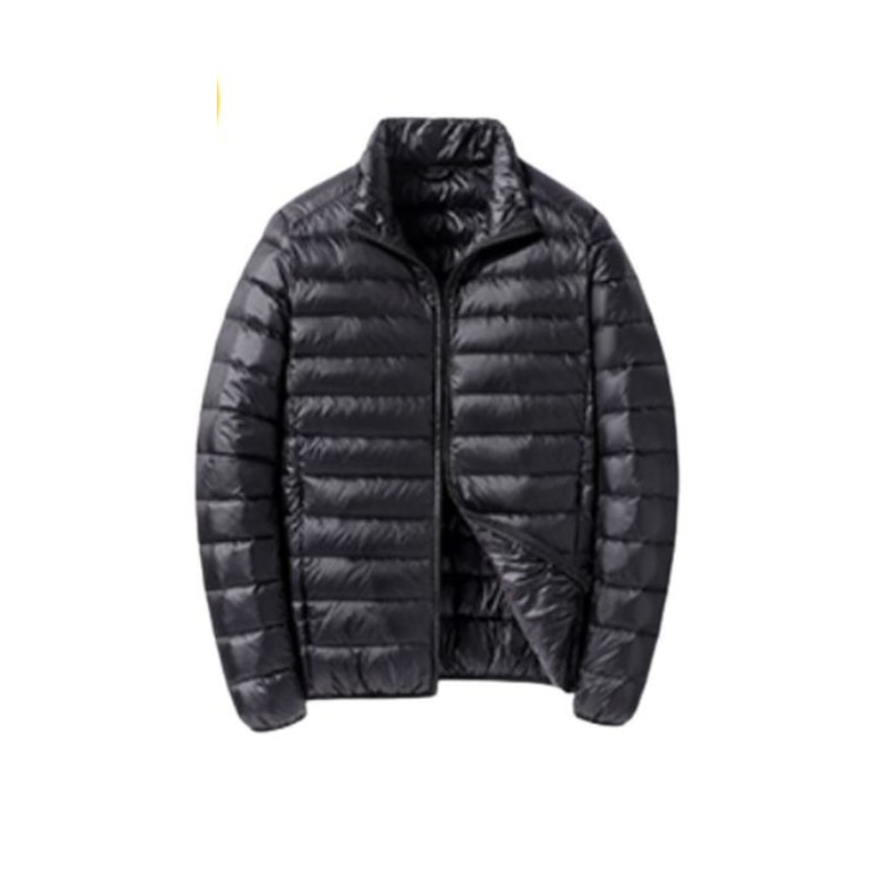 2022 UNIQLO STYLE ULTRA LIGHT SHORT DOWN JACKET Men's Packable Lightweight Long-Sleeve Full-Zip Puffer Jacket S-6XL