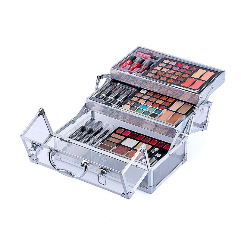 89PCS Make-up Palettes Set Multi-purpose All-in-One Makeup Kit Makeup Gift Set Makeup Essential For Beginner Lip Gloss Blush
