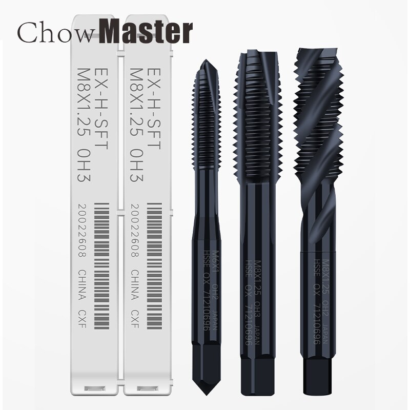 Metric M2 M3 M3.5 M4 M5 M6 M8 M10 M12 M14 M16 M18 M20 M22 M24Titanium Coated Hand Faucet Hss Metric Straight Flute Threaded Tap