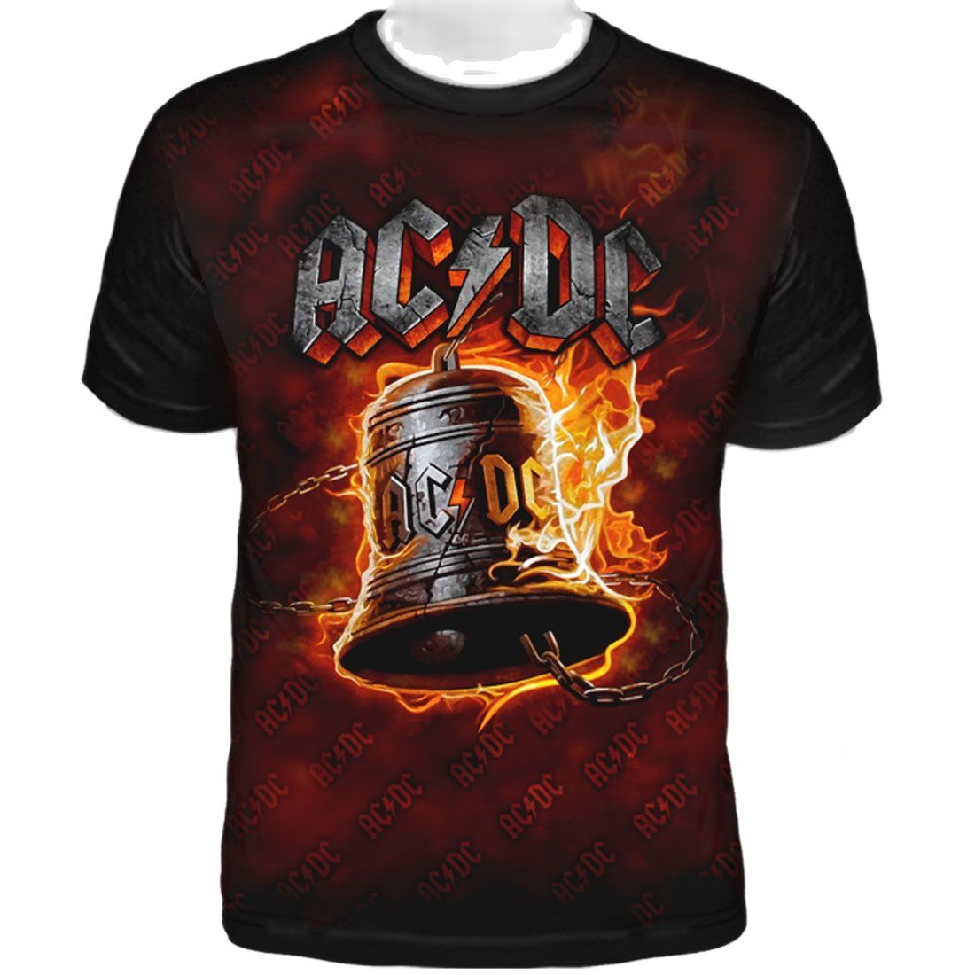 T Shirt For Men AC DC 3D Printing Pop Rock T Shirt Men Streetwear Casual  Summer Fashion New O Neck Short Sleeve T Shirt Unisex